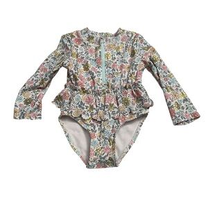 Tommy Bahama Kids Floral Rashguard - Multicolor